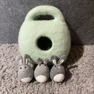 Lovevery Mint Green Bunny Set